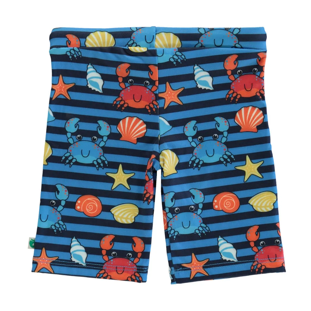 UV50 Swimming trunks with crabs