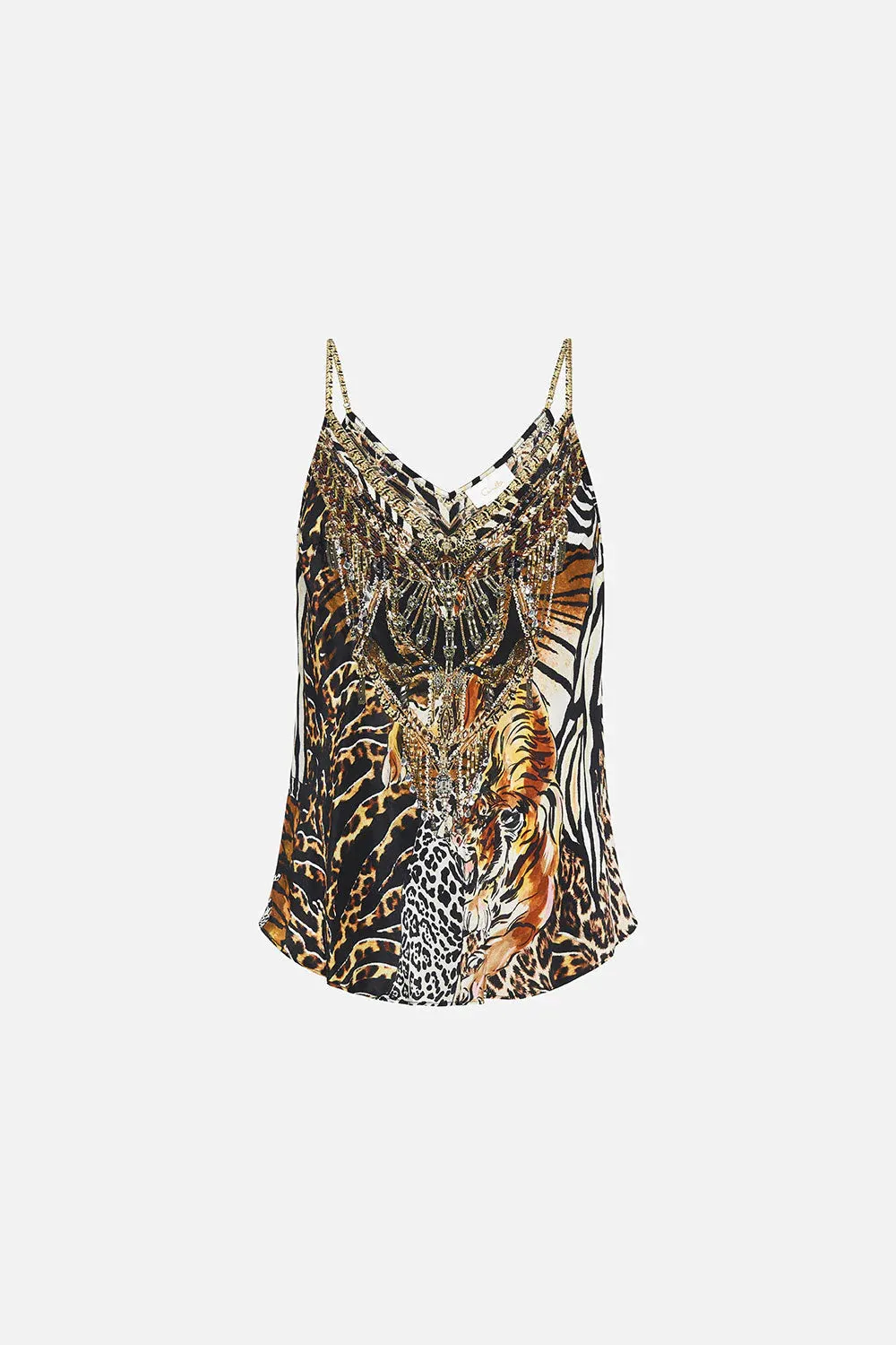 V Neck Bias Cami - Whats New Pussycat