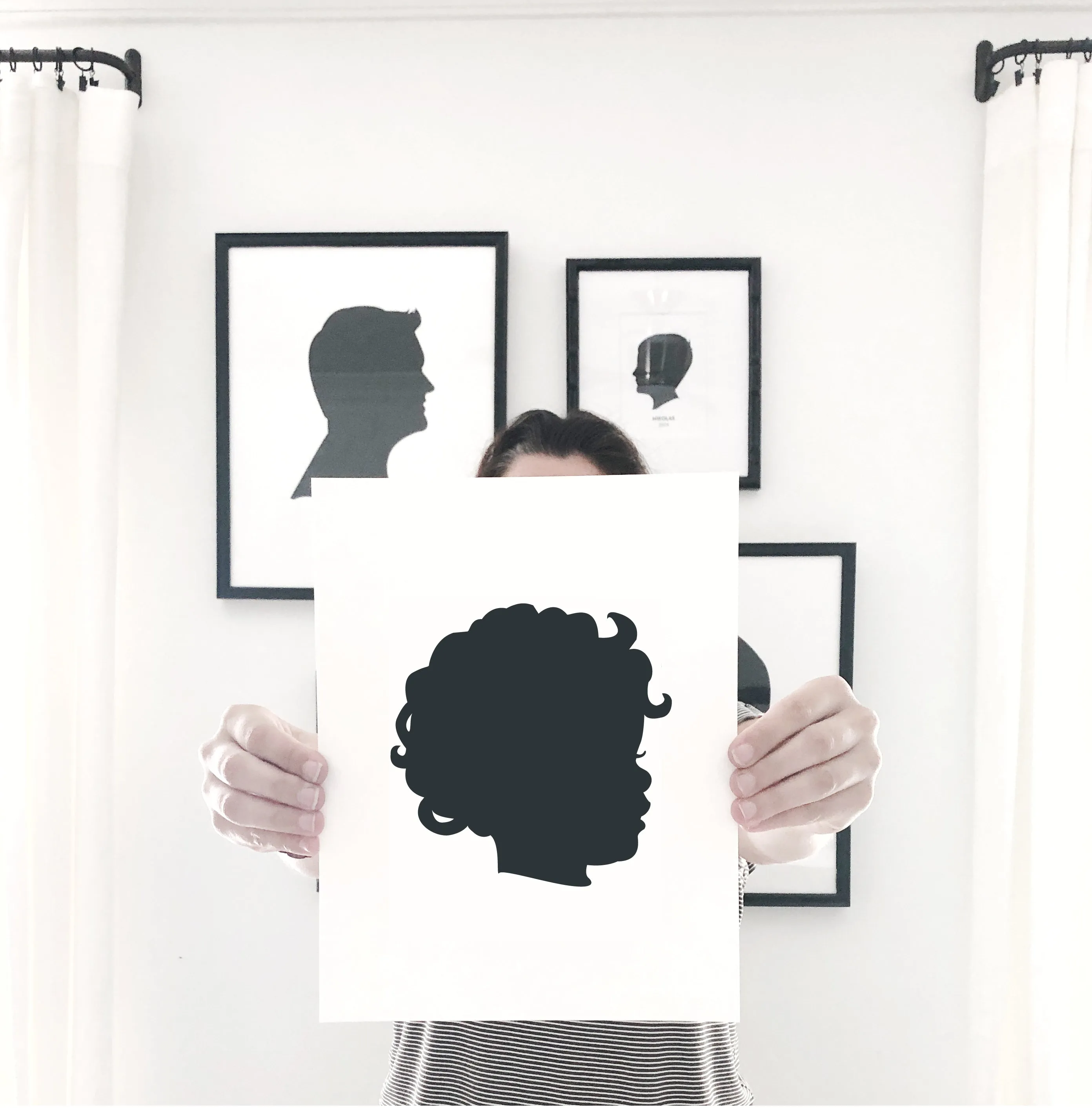 Vana Chupp Studio | Classic Silhouette Portrait - Single