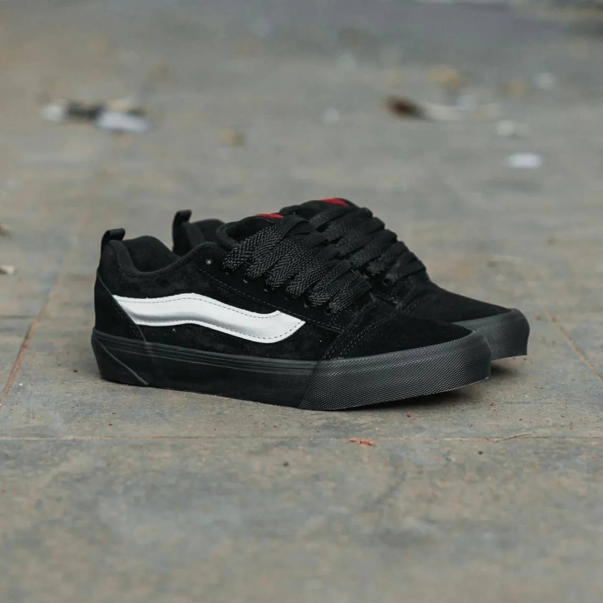 Vans Knu Skool Black Dames