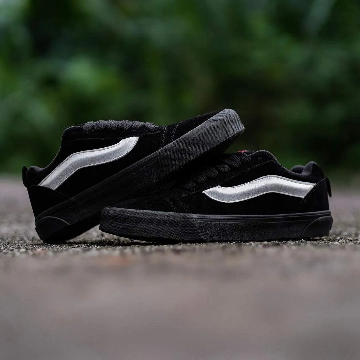 Vans Knu Skool Black Dames