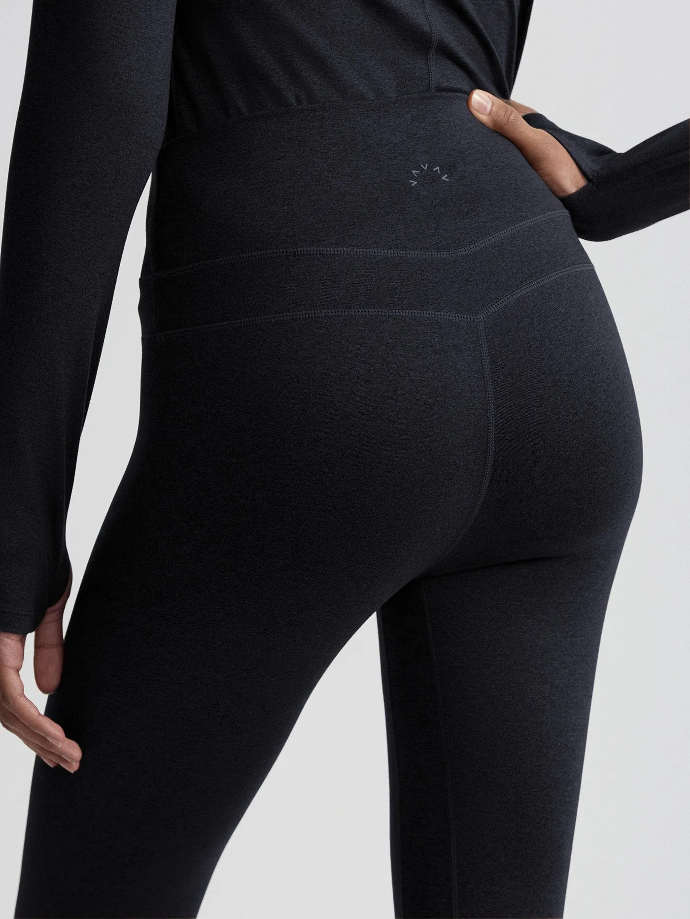 Varley Always Warm Base Layer Legging - Black Marl