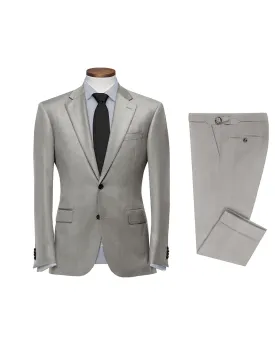 VBC Taupe Flannel Suit