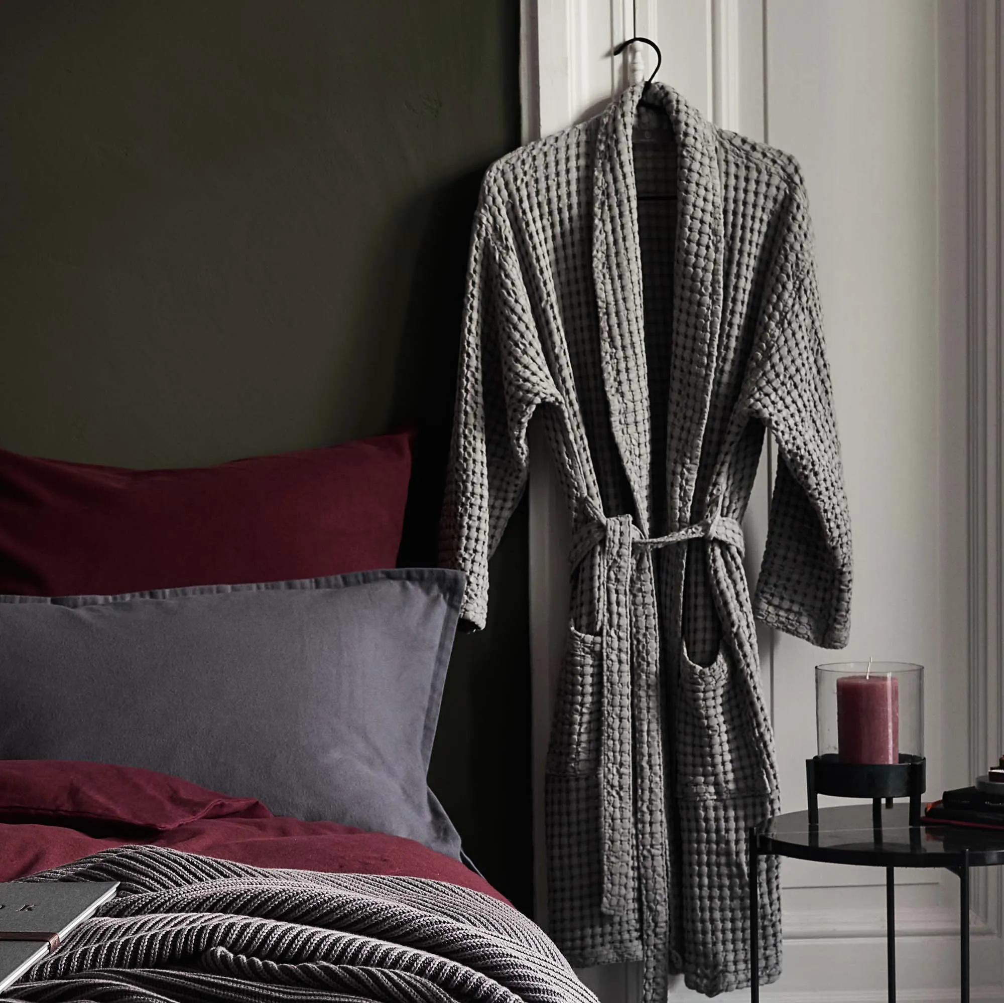 Veiros Bathrobe [Light grey]