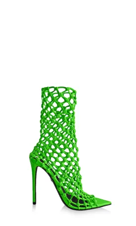 VELA 110 NEON GREEN NET SOCK SANDALS