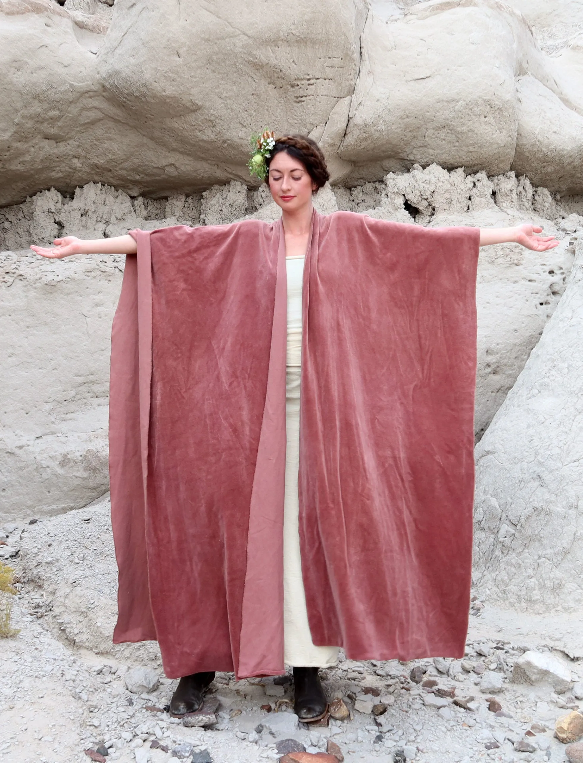 VELOUR 3 Yard Poncho Shawl