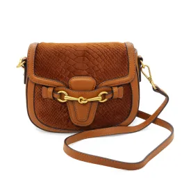 Velvet Bit Crossbody Bag