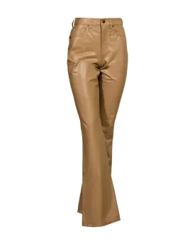 Veronica Beard Beverly Skinny Vegan Flare Leg Pant