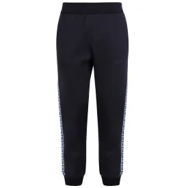 Versace Cashmere Logo Trim Sweatpants