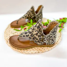 Very G | Life is a Journey Canvas Sandal with Studded Detailing in Leopard