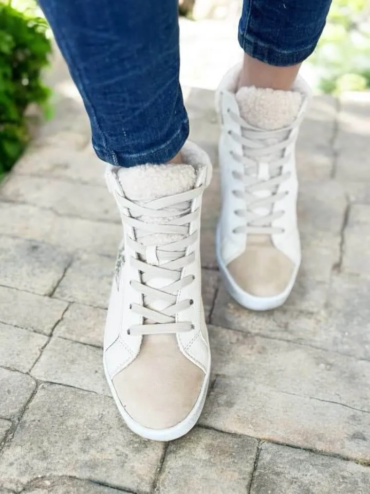 VERY G - STAR BRIGHT SNEAKERS (CREAM)