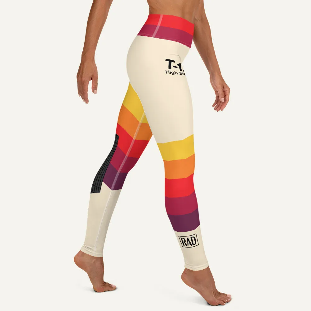 Video Cassette High-Waisted Leggings