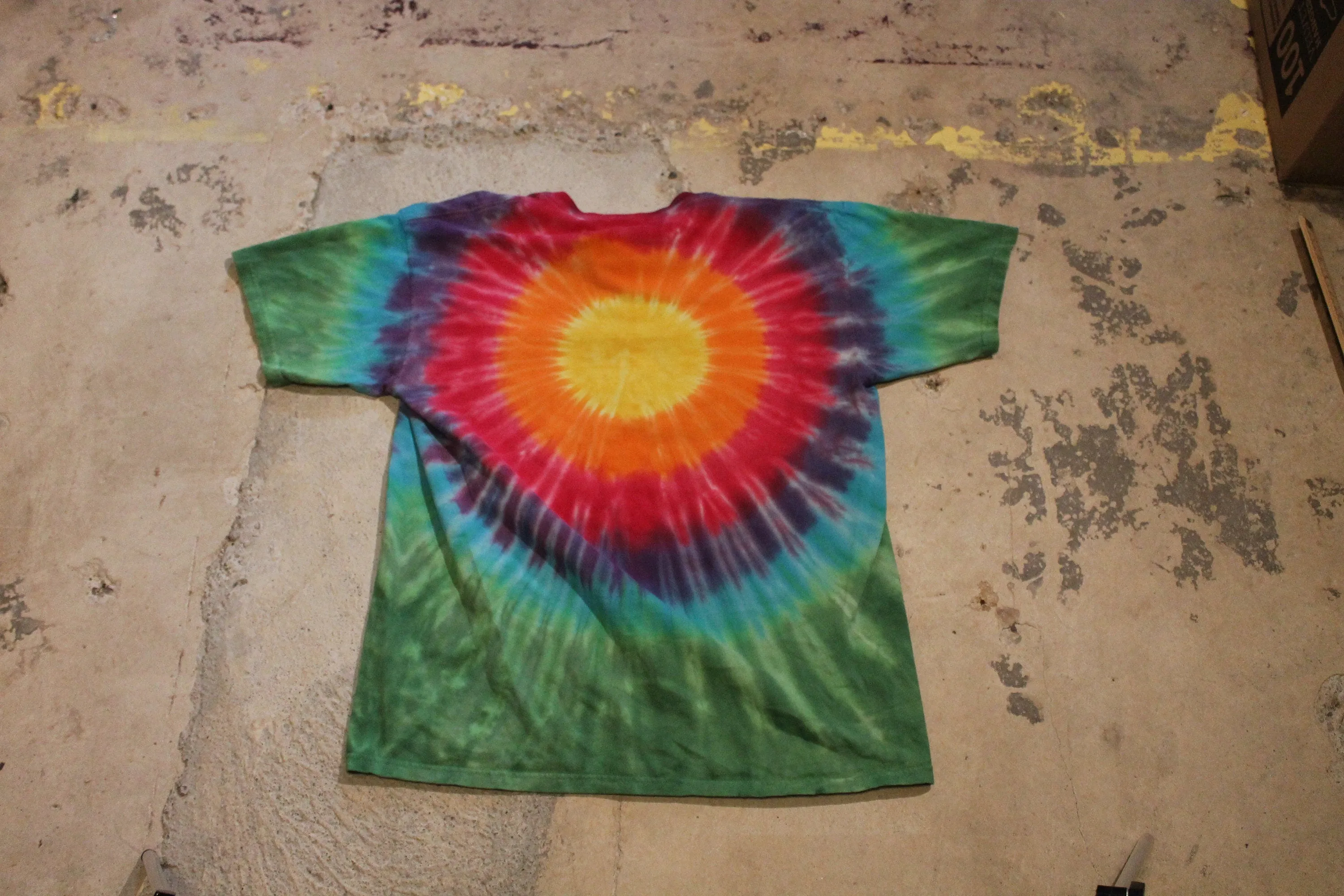 Vintage 1990s Crayola Kansas City Tie Dye T Shirt