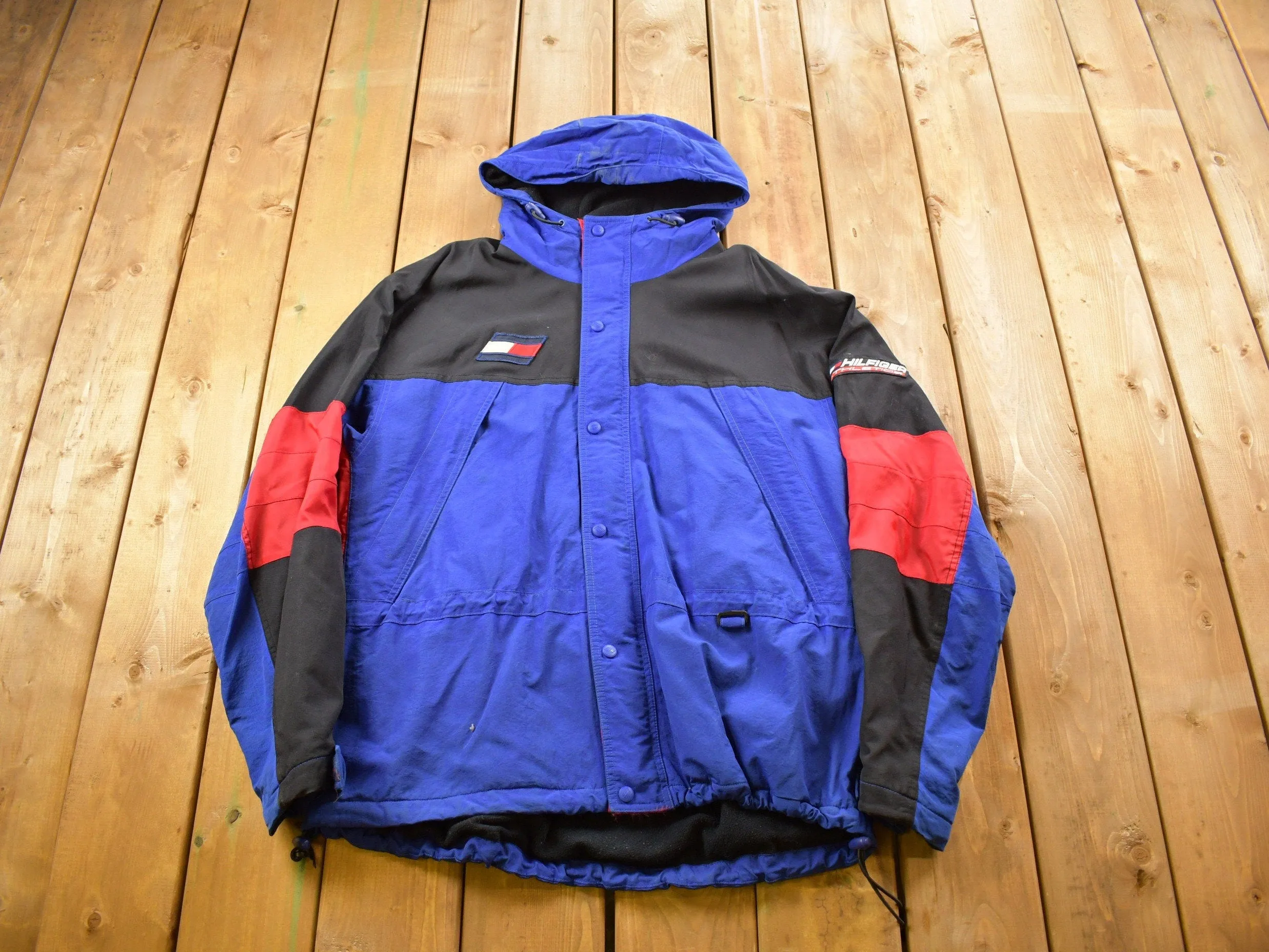 Vintage 1990s Tommy Hilfiger Hilfiger Athletics Winter Jacket