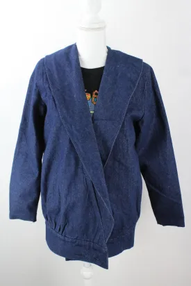 Vintage Blue Denim Jeans Jacket (L)