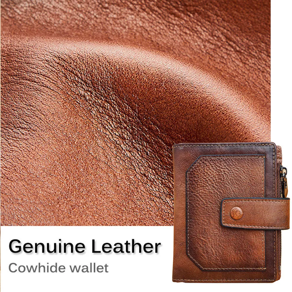 Vintage Genuine Leather Men's Wallet