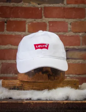 Vintage Levi's Baseball Cap White