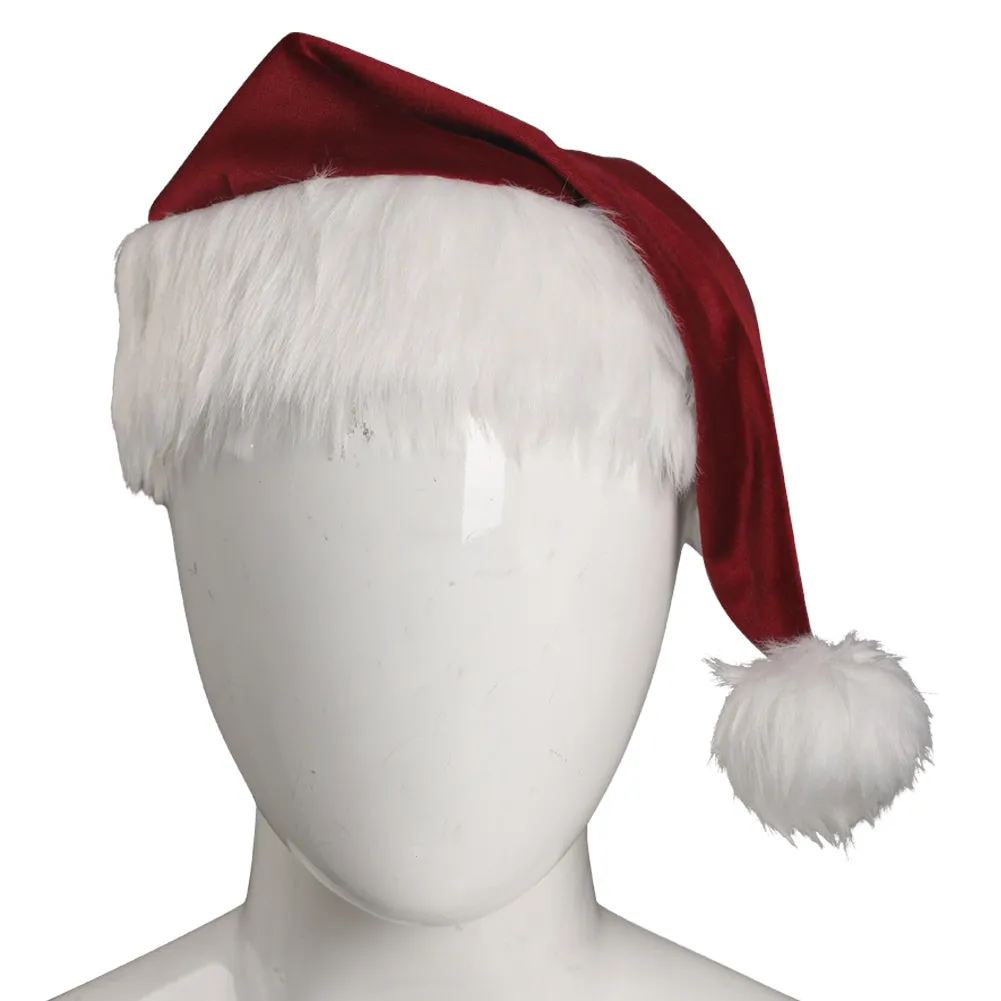 VIOLENT NIGHT Trailer - Santa Claus Cosplay Costume Hat Outfits Halloween Carnival Suit