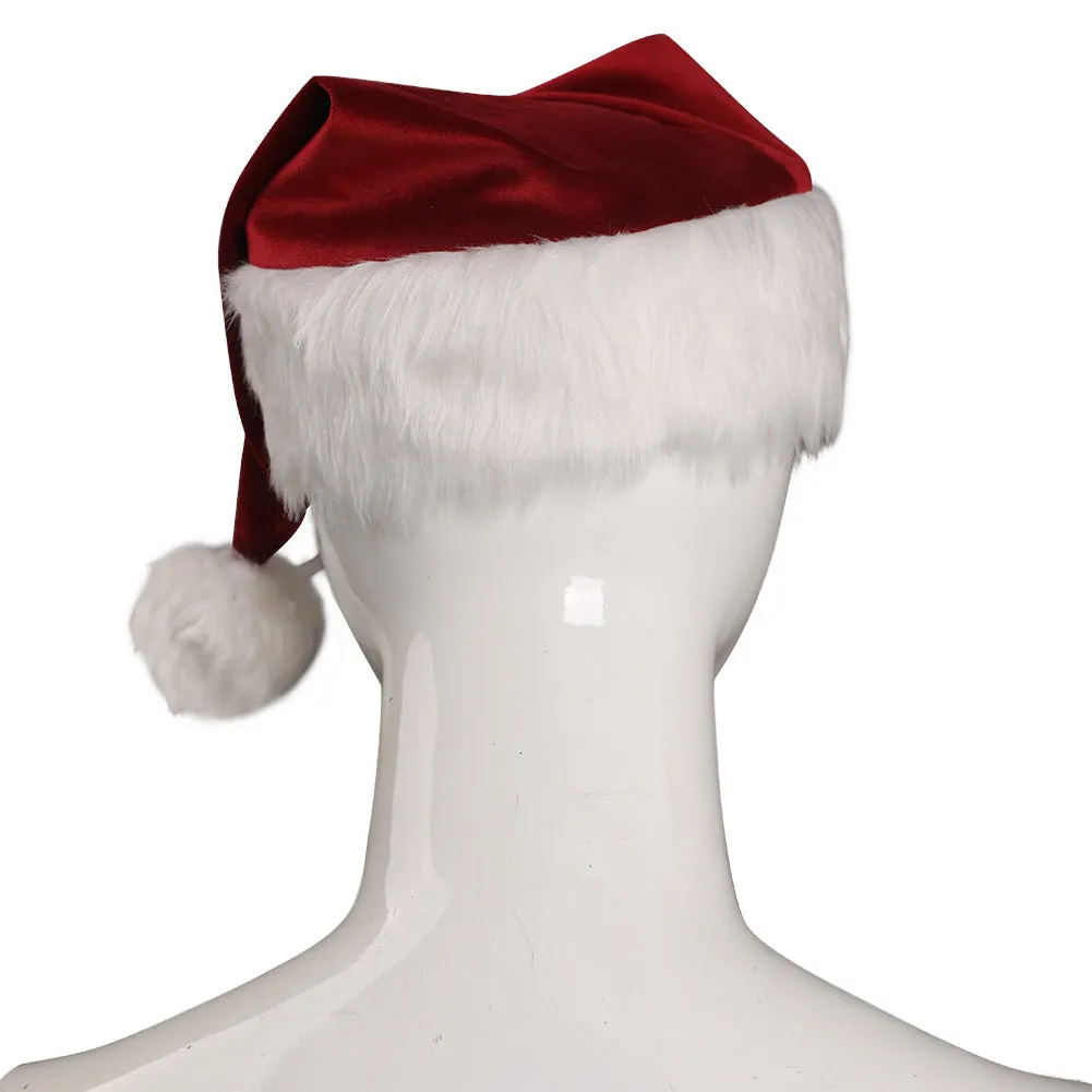 VIOLENT NIGHT Trailer - Santa Claus Cosplay Costume Hat Outfits Halloween Carnival Suit