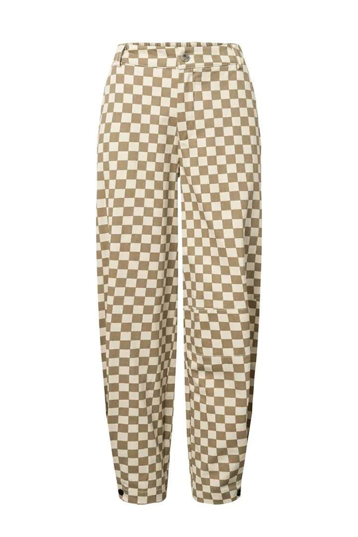 Viper Trousers - Brown Checked