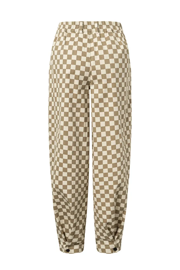 Viper Trousers - Brown Checked