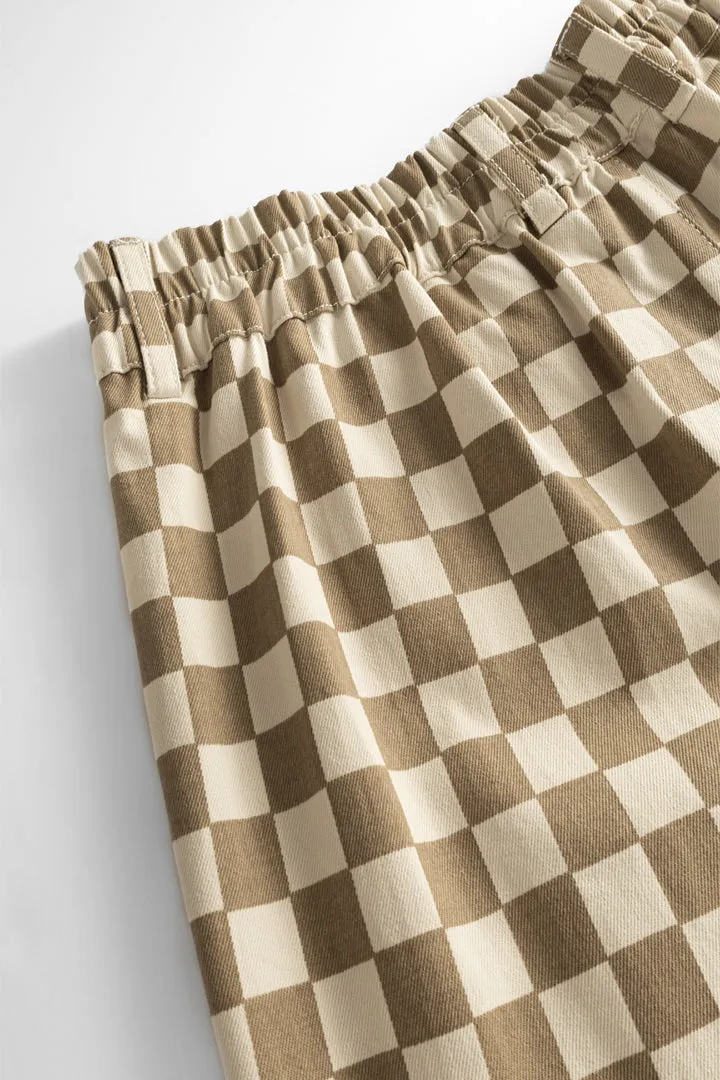 Viper Trousers - Brown Checked