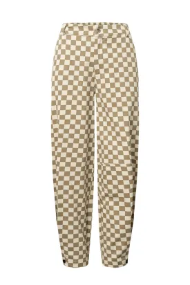 Viper Trousers - Brown Checked