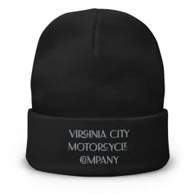 Virginia City Motorcycle Company Embroidered Beanie