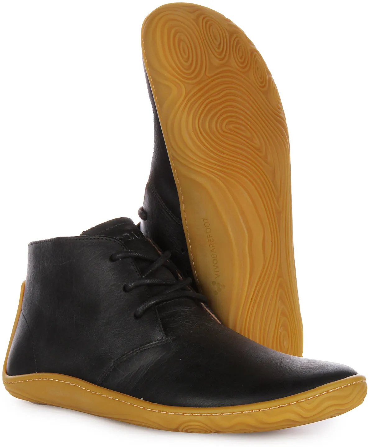 Vivobarefoot Addis Desert In Black For Men