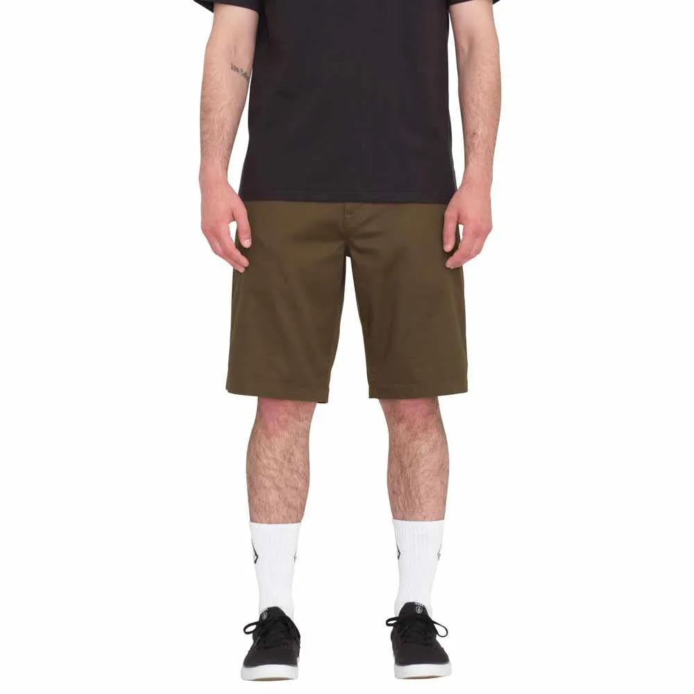 Volcom Frickin Modern Shorts 21 Dark Earth Brown