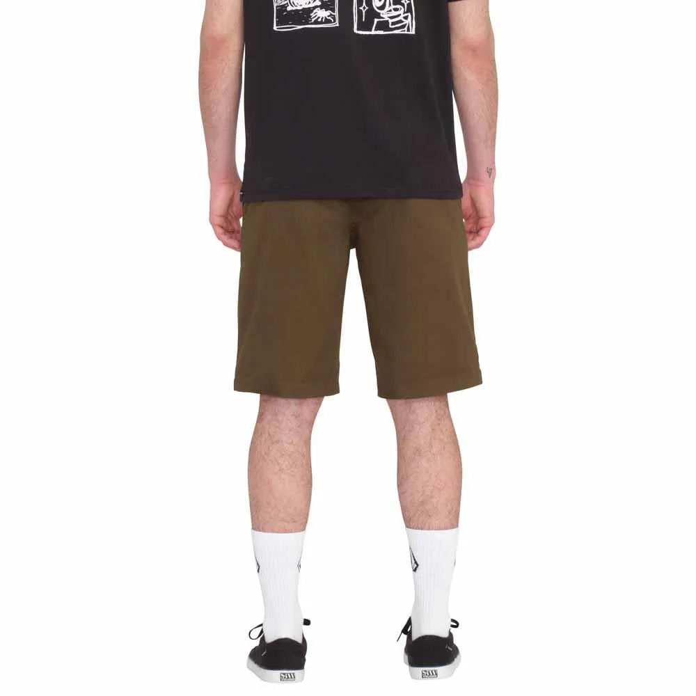 Volcom Frickin Modern Shorts 21 Dark Earth Brown