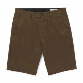 Volcom Frickin Modern Shorts 21 Dark Earth Brown