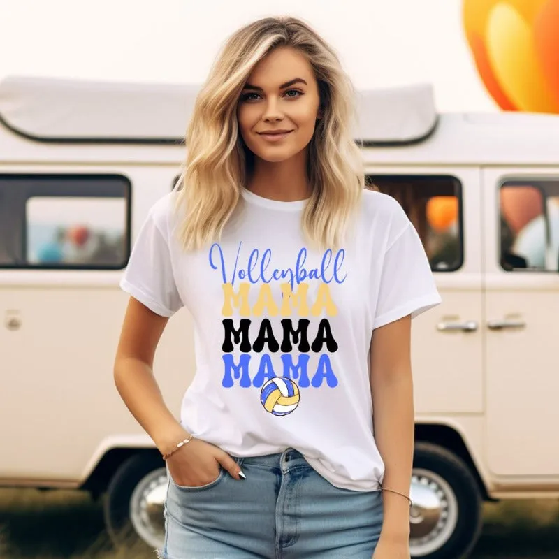 Volleyball Mama Design PNG Download