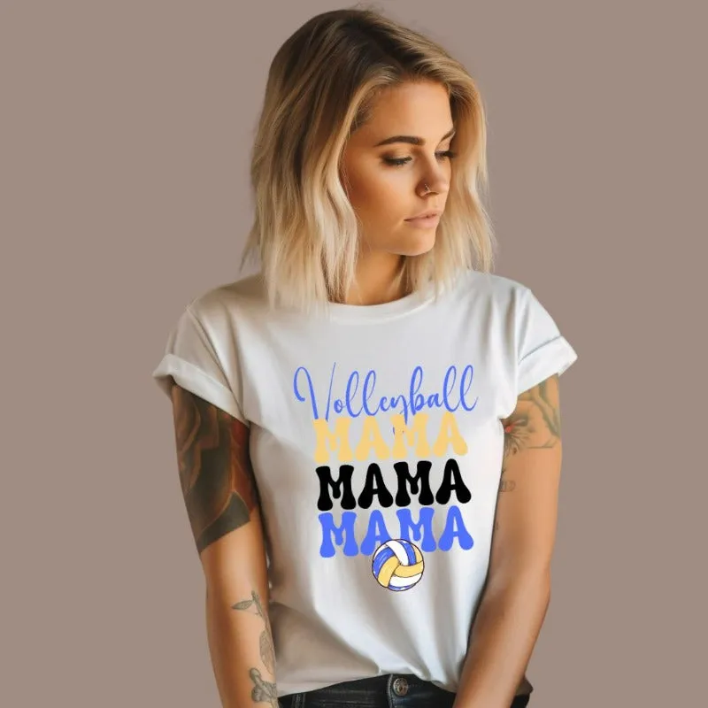 Volleyball Mama Design PNG Download