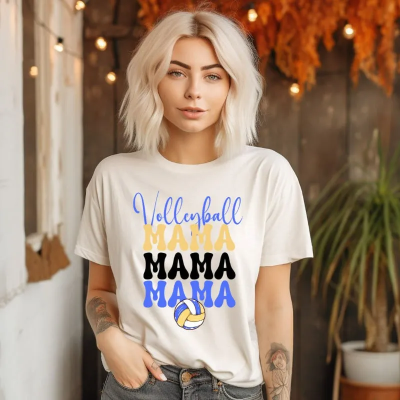 Volleyball Mama Design PNG Download