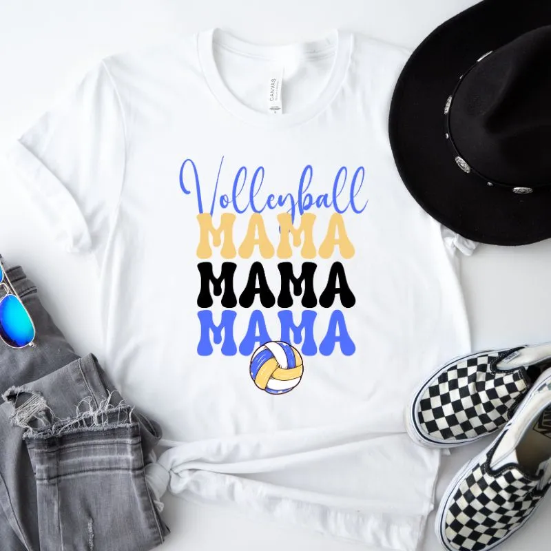 Volleyball Mama Design PNG Download