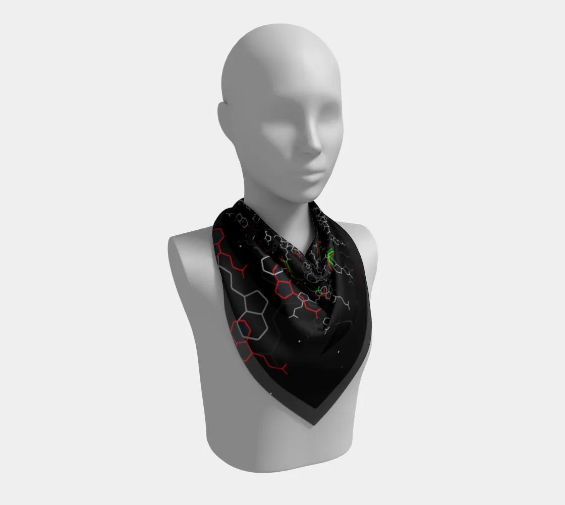 Vortex | Square Scarf | Tas Visuals