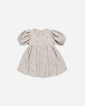 Waffle Babydoll Dress || Stars