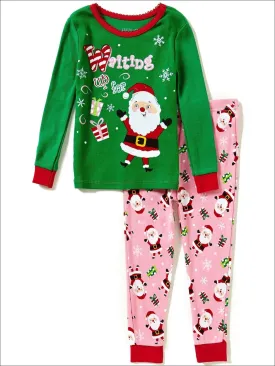 Waiting Up For Santa Pajama Set