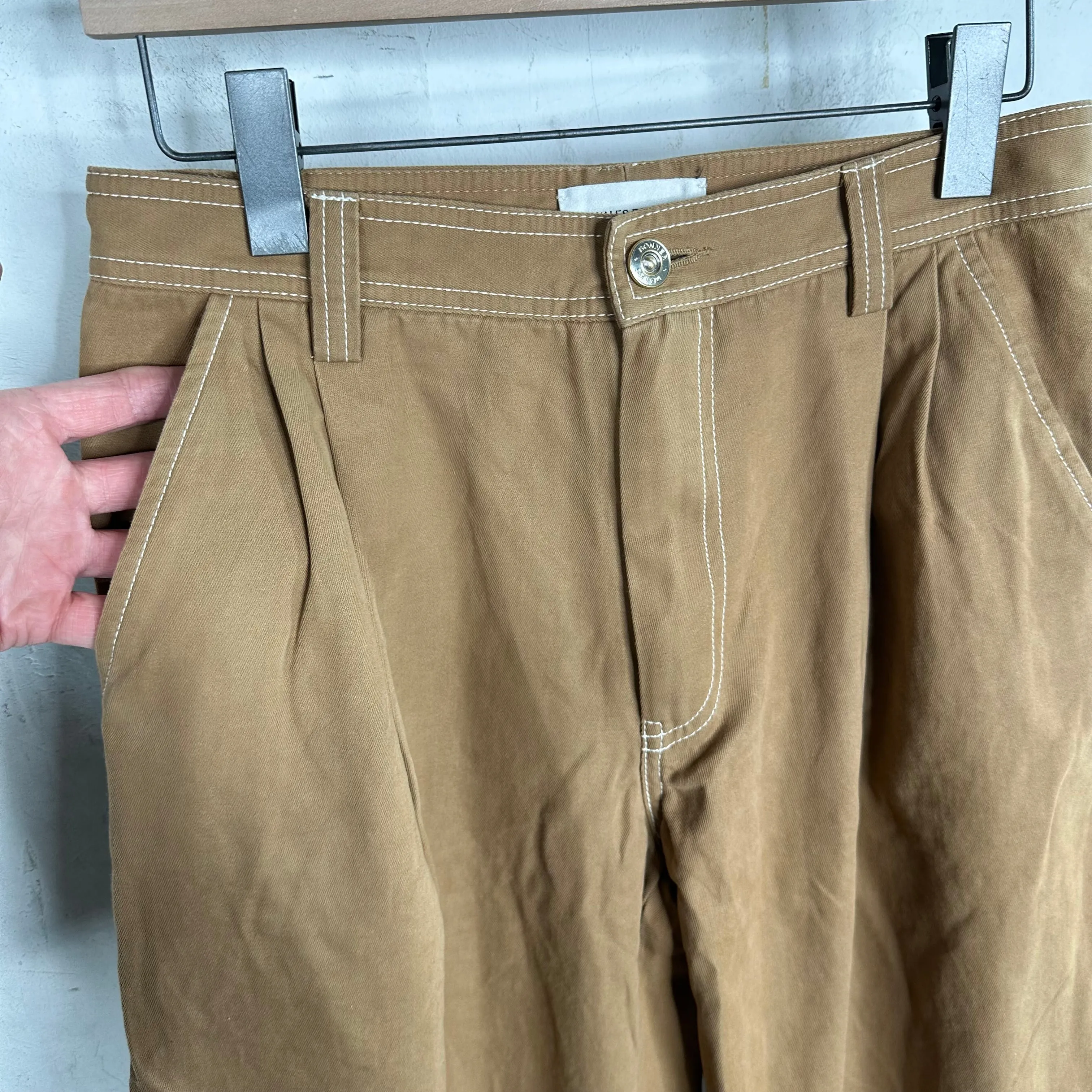 Wales Bonner Pleated Chinos