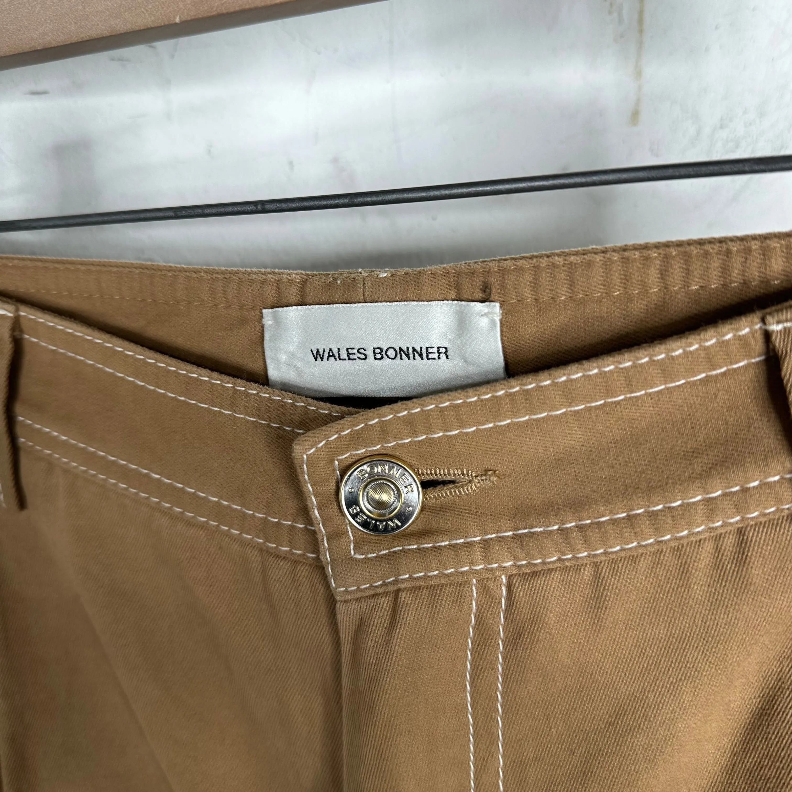 Wales Bonner Pleated Chinos