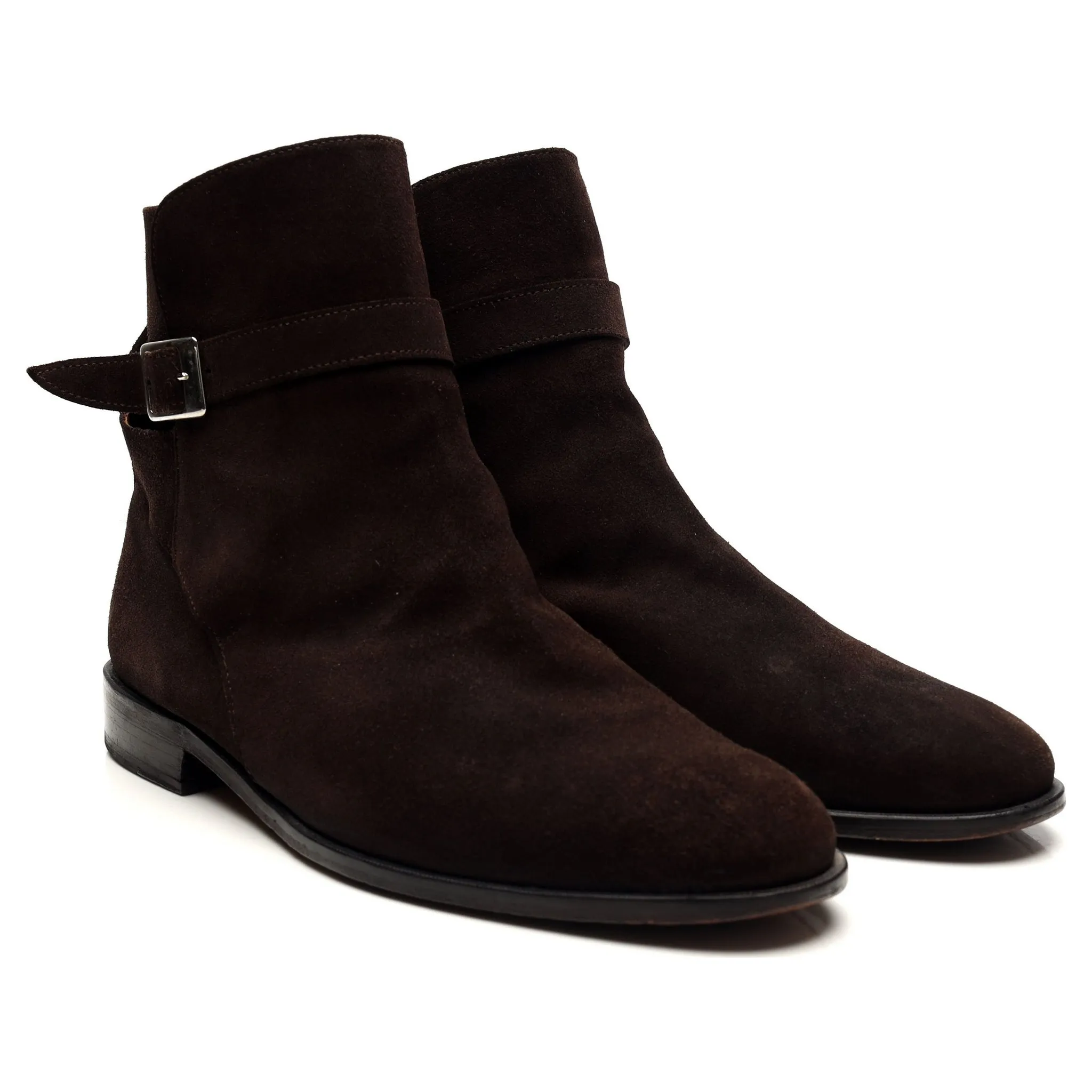 'Wandle' Dark Brown Suede Jodhpur Boots UK 12