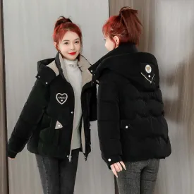 Warm Coat Versatile Fashion Korean Style Loose