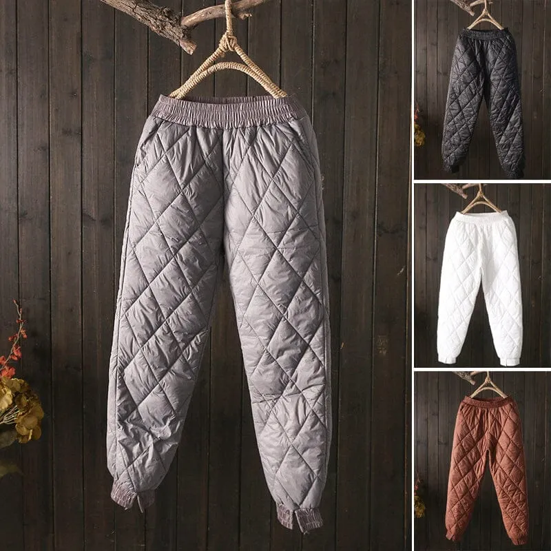 Warm Down Cotton Trousers