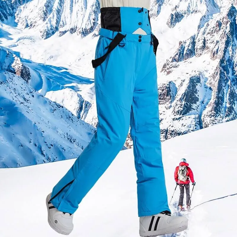 Warm Ski Trousers with Suspenders for Men And Women - SF0597