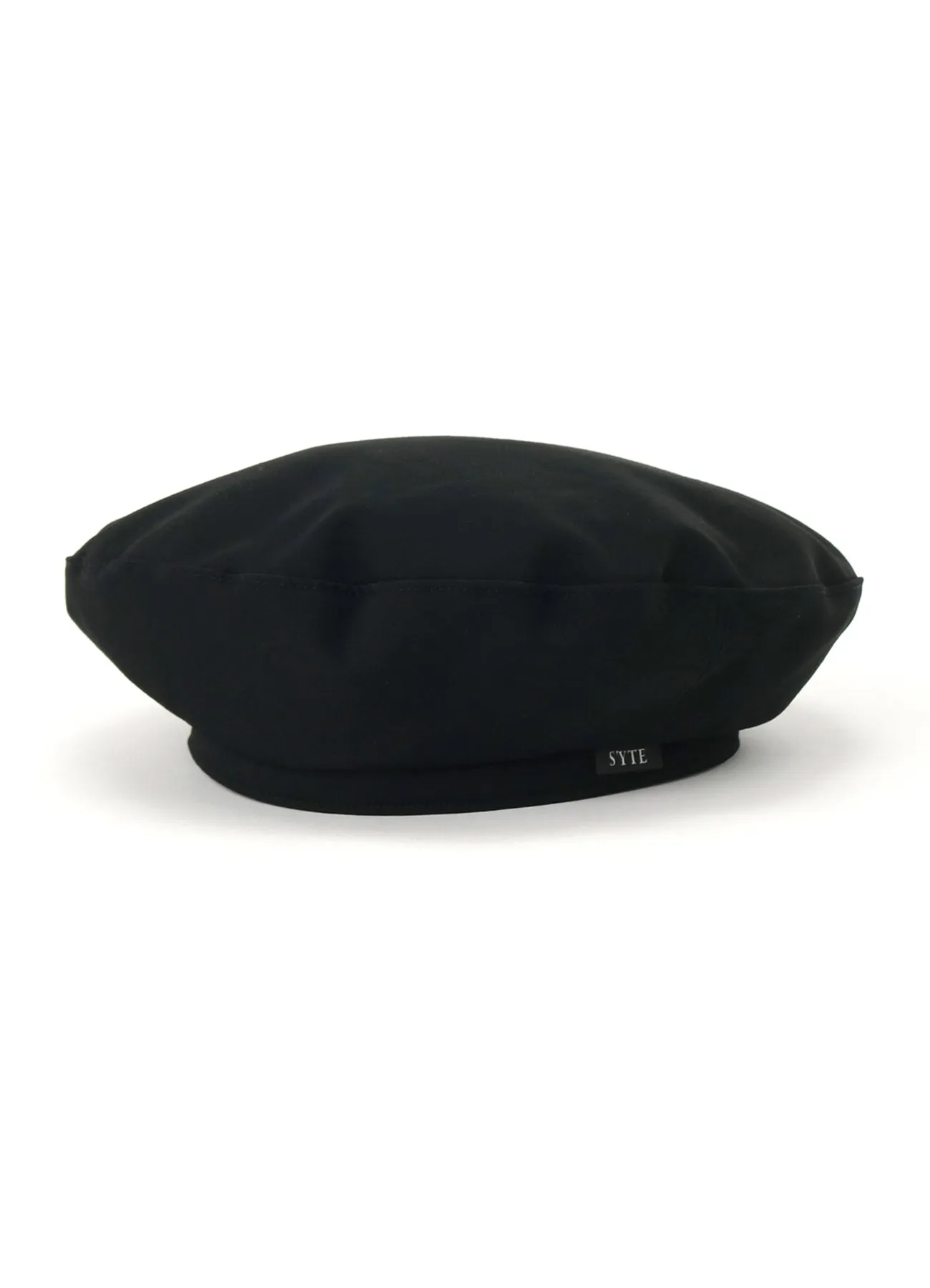 WASHER FINISHED WOOL GABARDINE BERET