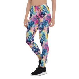 Watercolor German Shepherd Leggings