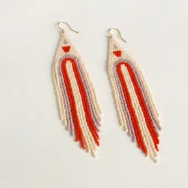 Waterfall Beaded Earrings (3 Colorways)