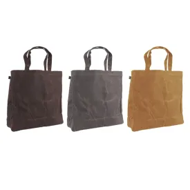 Waxed Canvas Shopping Bag