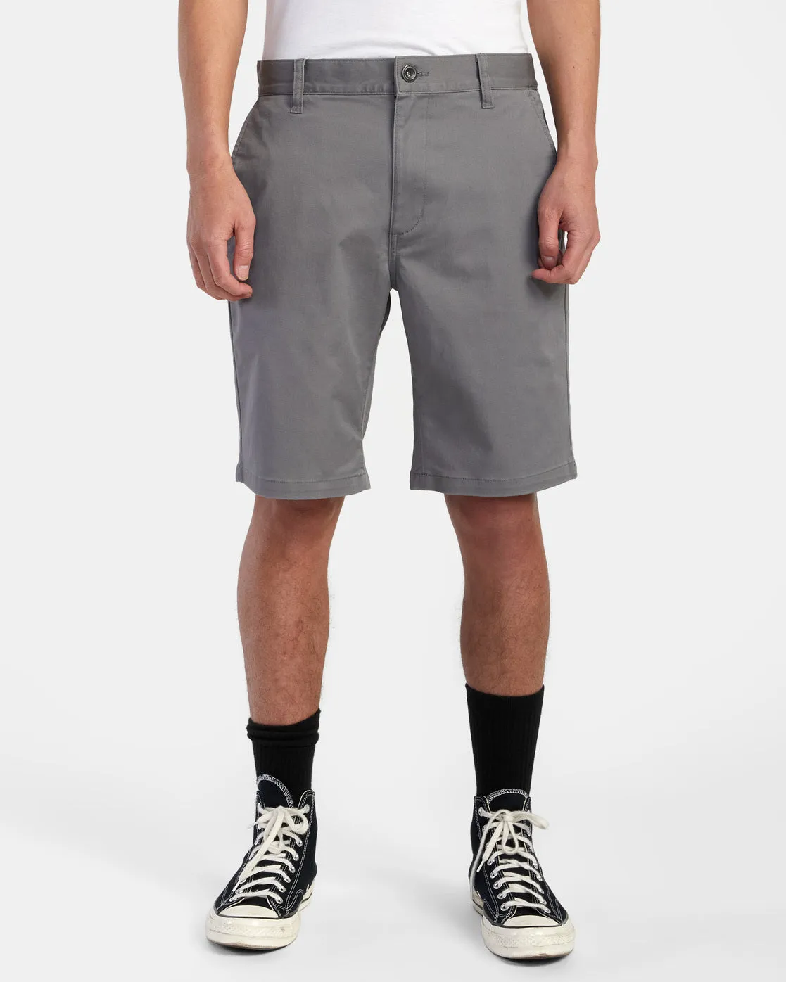 Weekend Stretch 20" Chino Shorts - Smoke